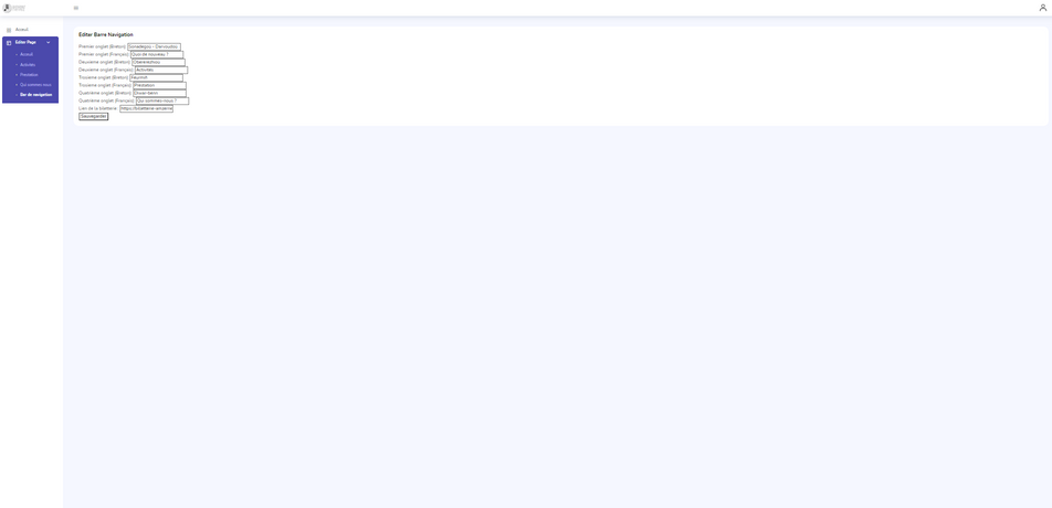 Content admin
