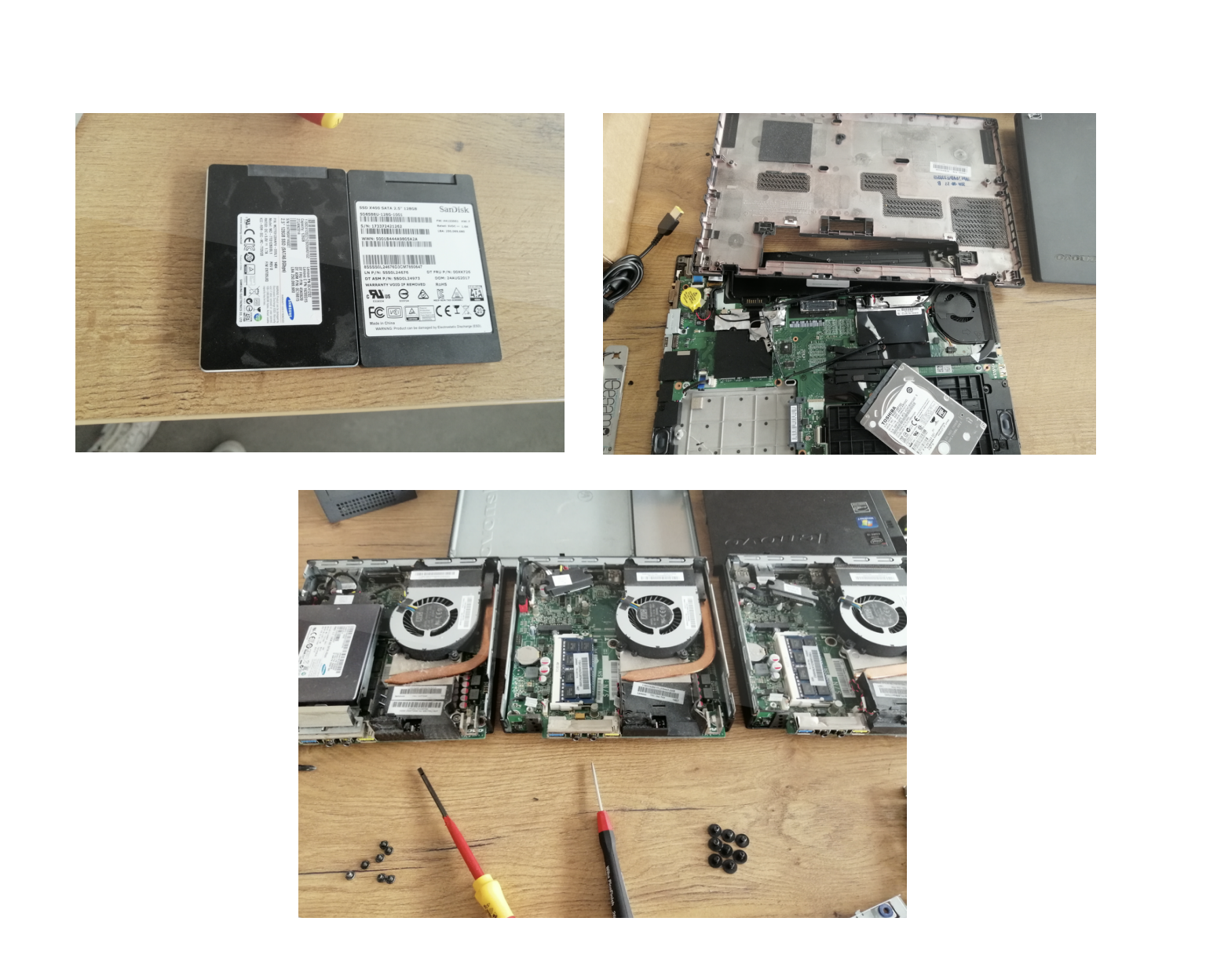 SSD to HDD swap