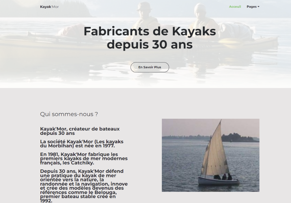 Screenshot of Kayak'Mor